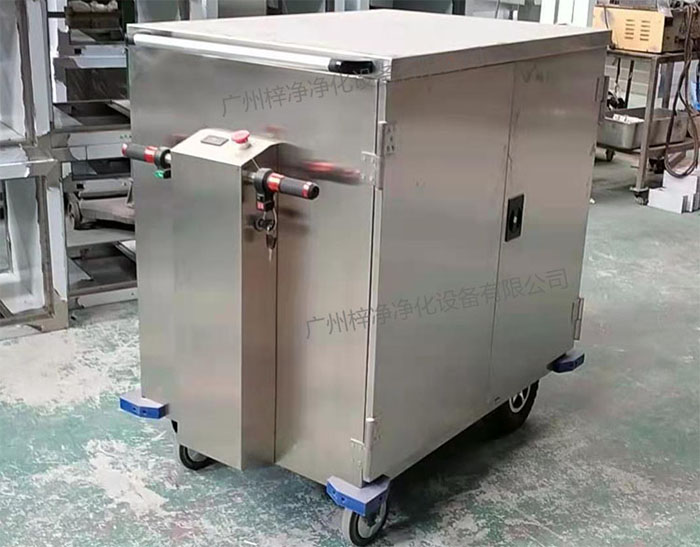 無菌物品電動運送車又稱為無菌物品運送車、無菌密封下送車、無菌物品回收車。