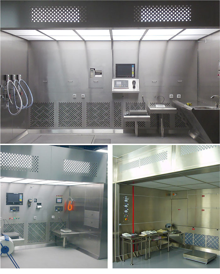 負壓稱稱量罩通過創造一個低氣壓的環境，防止生產過程中的粉塵、揮發物等有害物質逸散到外界環境中，同時確保稱量結果的準確性。